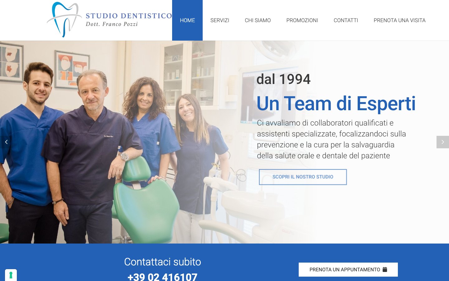 Il sito di oggi