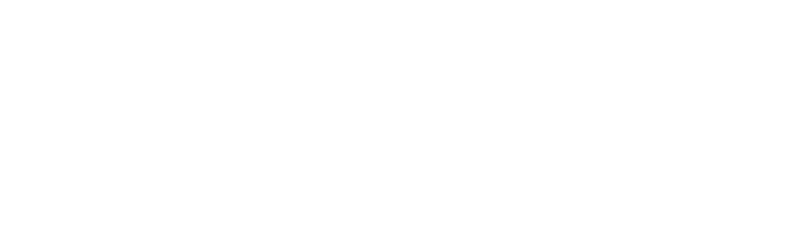 Il logo in bianco su fondo scuro